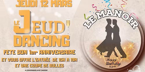 Le Jeudi Dancing f\u00eate son 1er anniversaire