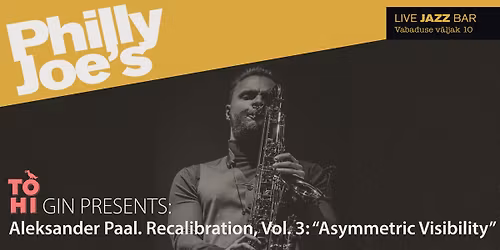 TOHI Gin Presents: Aleksander Paal. Recalibration, vol. 3: \u201cAsymmetric Visibility\u201d 