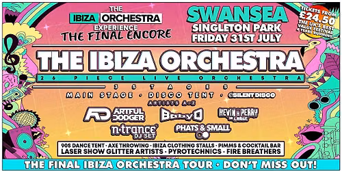 Ibiza Orchestra Experience - Swansea 2026