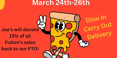 Joes Pizza Dine to Donate