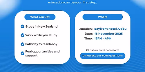 Philippines to New Zealand Roadshow - Aged Care Study & Work Opportunities
