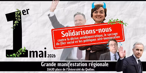 Grande manifestation r\u00e9gionale du 1er mai