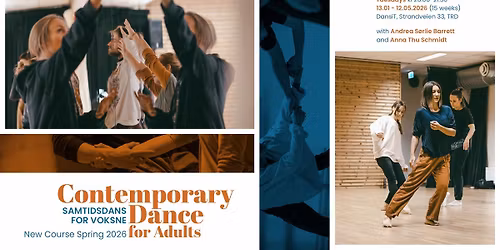 Kurs i samtidsdans for voksne\/ Course in Contemporary Dance for Adults