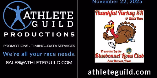 Thankful Turkey 5K & Kids Run