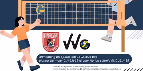 \ud83c\udfd0Volleyball Dorfmeisterschaft 2026 \ud83c\udfd0