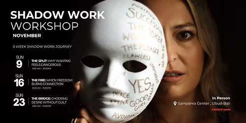 SHADOW WORK WORKSHOP : 3-Week Shadow Work Journey