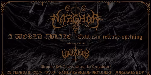 Nazghor - Release Party (support: Wolfcross)