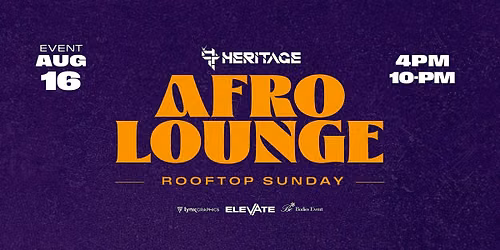 AFROLOUNGE Milwaukee's Rooftop AfroBeats Experience