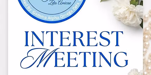 Interest Meeting 