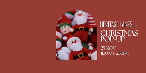 Heritage Lanes Christmas Pop-Up Market
