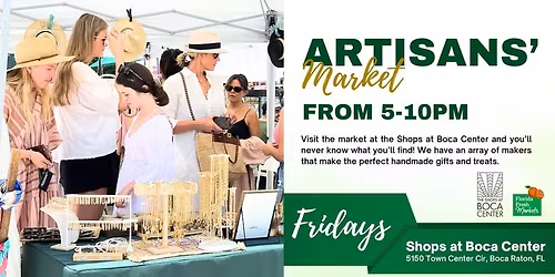  Artisans' Market at Boca Center
