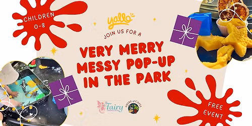 A Very Merry Messy Pop-Up in the Park