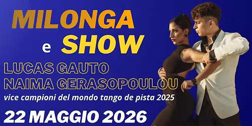 SPECIAL MILONGA del PALADANCE con i VICE CAMPIONI DEL MONDO 2025