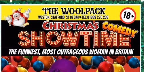 christmas comedy night & 2 course meal