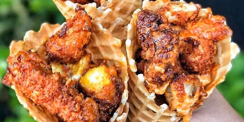National Chicken and Waffle {Cone} Day \ud83c\udf57\ud83e\uddc7
