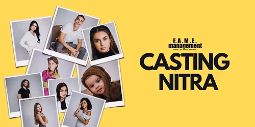 Registračný casting NITRA
