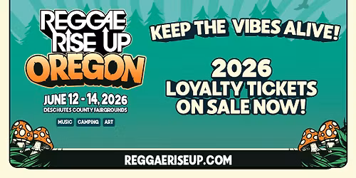 Reggae Rise Up Oregon Festival 2026