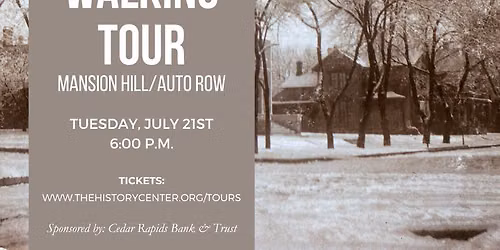 Walking Tour: Mansion Hill\/Auto Row