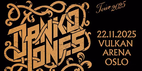Danko Jones \/ Support: Tuk Smith & The Restless Hearts \/ Vulkan Arena \/ pres. av FKP Scorpio Norge
