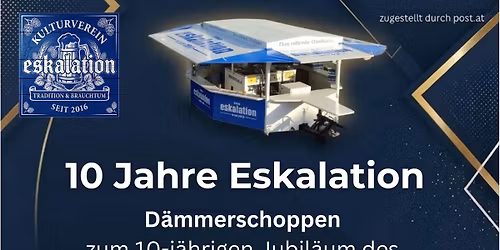 10 JAHRE ESKALATION PRAM \u2013 DIE JUBIL\u00c4UMSFEIER!