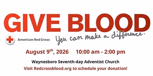 Red Cross Blood Drive