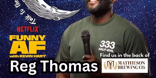 Reg Thomas at Talk to the Moon