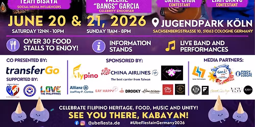 Philippine Ube Fiesta in Germany 2026
