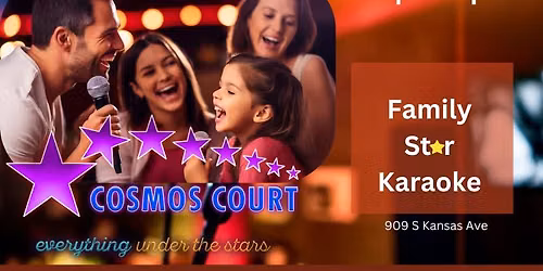 Family Night Karaoke at Cosmos Court 