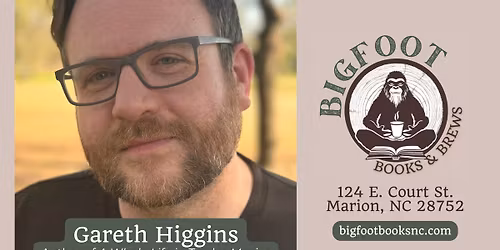 Gareth Higgins Author Talk & Book Signing