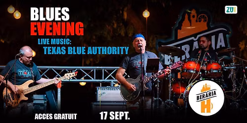 Blues Evening cu Texas Blues Authority \/\/ Pe Teras\u0103