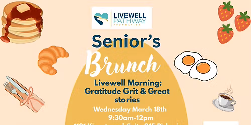 Livewell Pathway Foundation Senior's Brunch
