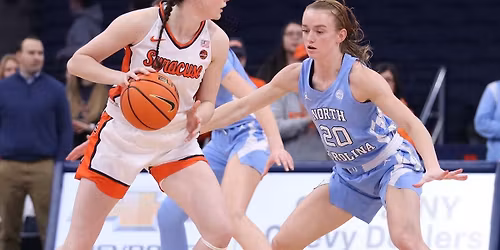 Syracuse Orange at North Carolina Tar Heels Womens Basketball at Carmichael Arena