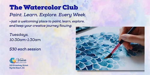 The Watercolor Club | Paint. Learn. Explore. Every Week.