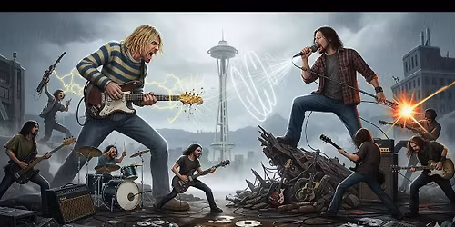 The Masters of Grunge proudly present, 'The Battle for Seatle'.