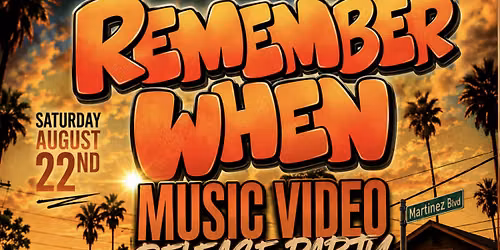 Remember When Music Video Shoot Release Party