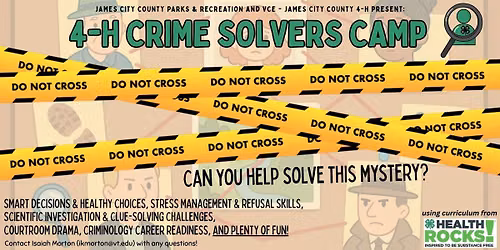 4-H Crime Solvers Day Camp