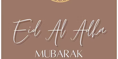 Eid al-Adha Mubarak 