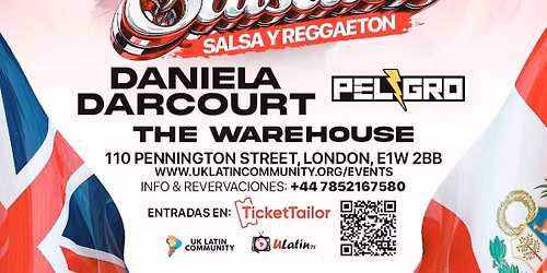 SALSATON LONDRES - DANIELA DARCOURT & DJ PELIGRO