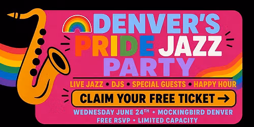 Eureka Presents: Sunset Pride Caf\u00e9 at Mockingbird Denver | June 24th
