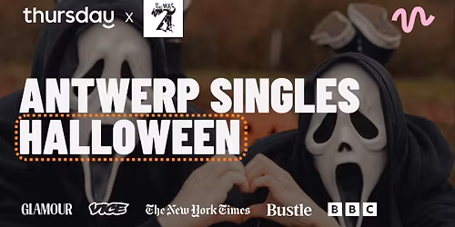 Thursday | Singles-only Halloween at De Vuile Was | Antwerp