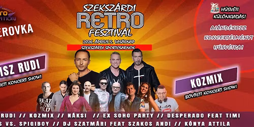 H\u00fasv\u00e9ti Szeksz\u00e1rdi Retro Fesztiv\u00e1l\u2b502026