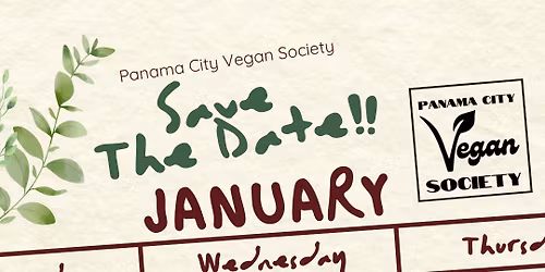 JANUARY 2026 Village Vegan Night hosted by the Panama City Vegan Society