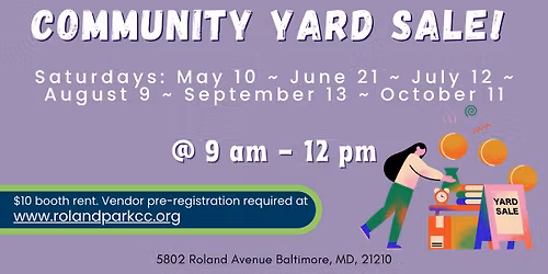 Community Yard Sale at RPCC