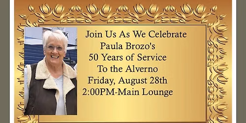 Paula's 50 Years of Service Celebration!