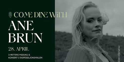 En kveld med Ane Brun i Ekspedisjonshallen \u2728