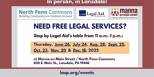 Legal Outreach in Lansdale