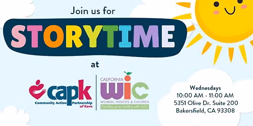 Storytime @ CAPK WIC (Off-Site)
