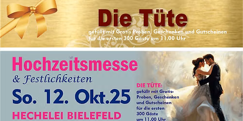 Hochzeitsmesse & Festlichkeiten in Bielefeld 2026