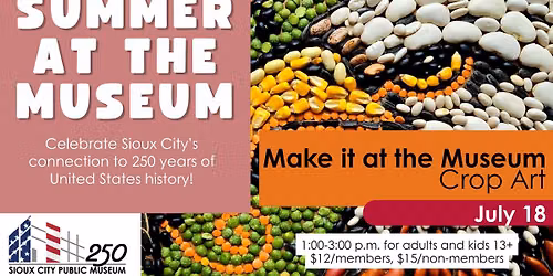 Make It at the Museum - Crop Art