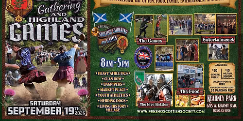 Fresno Scottish Gathering & Highland Games